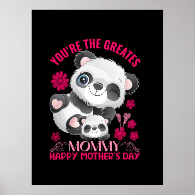 Affiche Mère Art Vous Êtes La Plus Grande Maman (Devant)