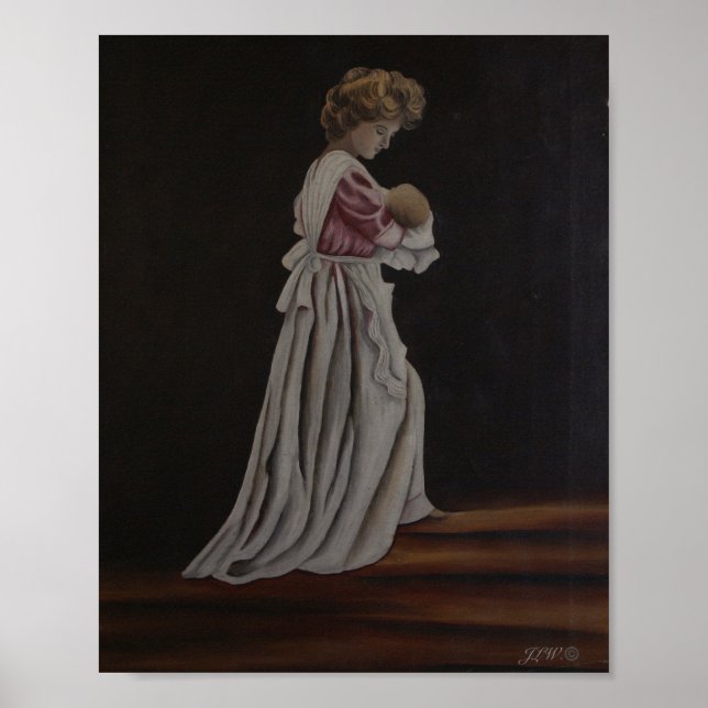 Affiche Mère avec enfant (Devant)