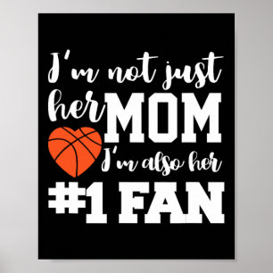 Affiche Mère de basket-ball Numéro Un Ventilateur Basket M