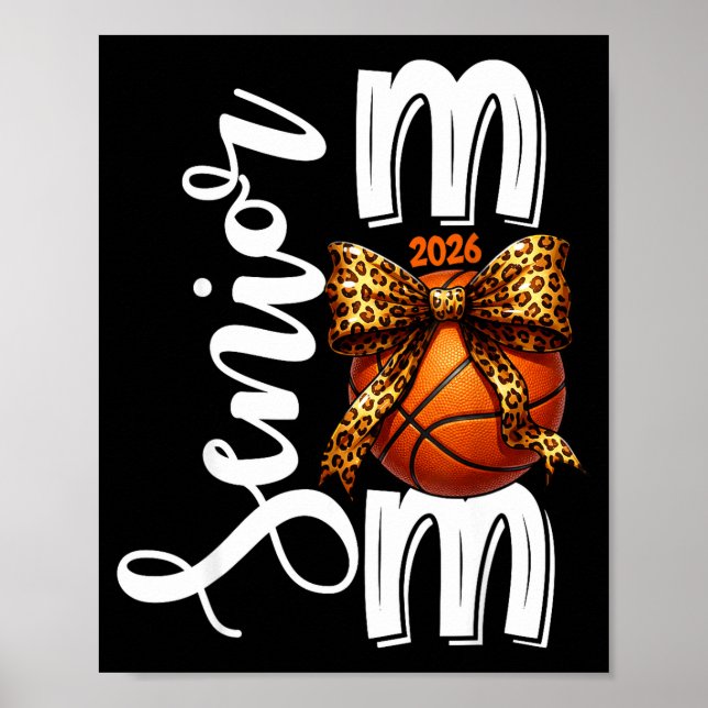 Affiche Mère de basketteur senior promotion 2026 (Devant)