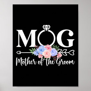 Affiche Mère De La Groom Maman Fier Mama Du Groo