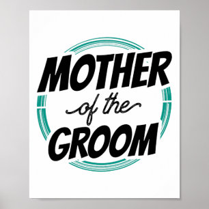Affiche Mère De La Groom Mariage Fête Bachelor Maman Maman
