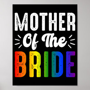 Affiche Mère De La Mariée Gay Lesbienne Mariage Lgbt Pride
