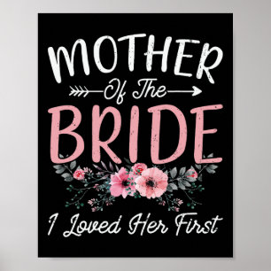 Affiche Mère de la mariée Je l'ai aimée sa première mariée