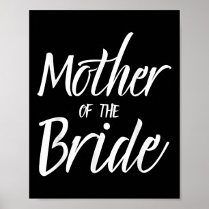 Affiche Mère De La Mariée Wedding shower Fête De Mariage M