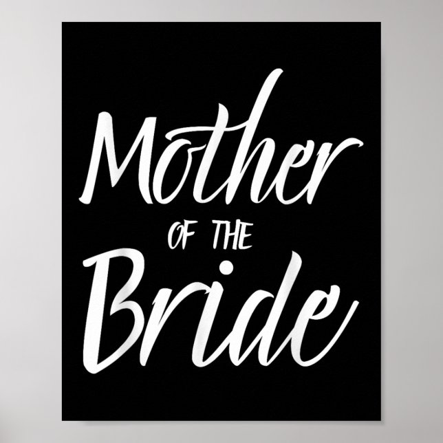 Affiche Mère De La Mariée Wedding shower Fête De Mariage M (Devant)
