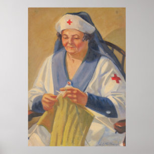 Affiche Mère de l'artiste - Kulhanek 1942 Imprimer