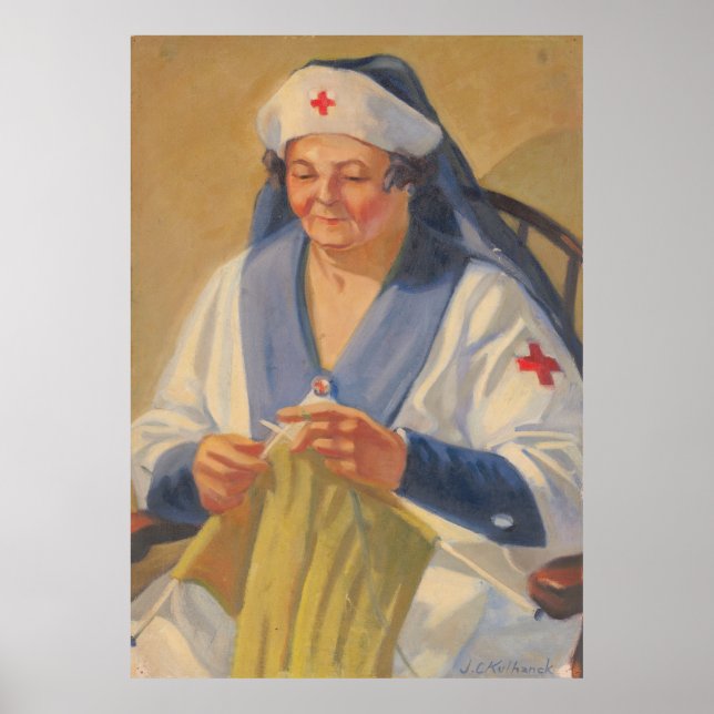 Affiche Mère de l'artiste - Kulhanek 1942 Imprimer (Devant)