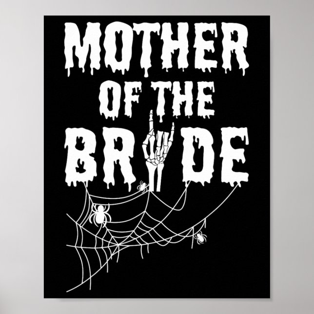 Affiche Mère De L'Épouse Maid De L'Horreur Halloween Byche (Devant)