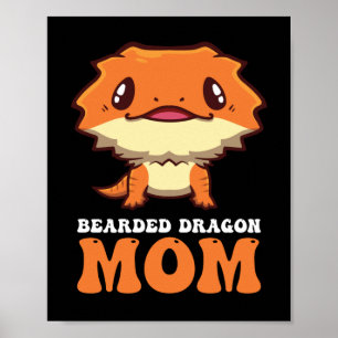 Affiche Mère Dragon Barbu