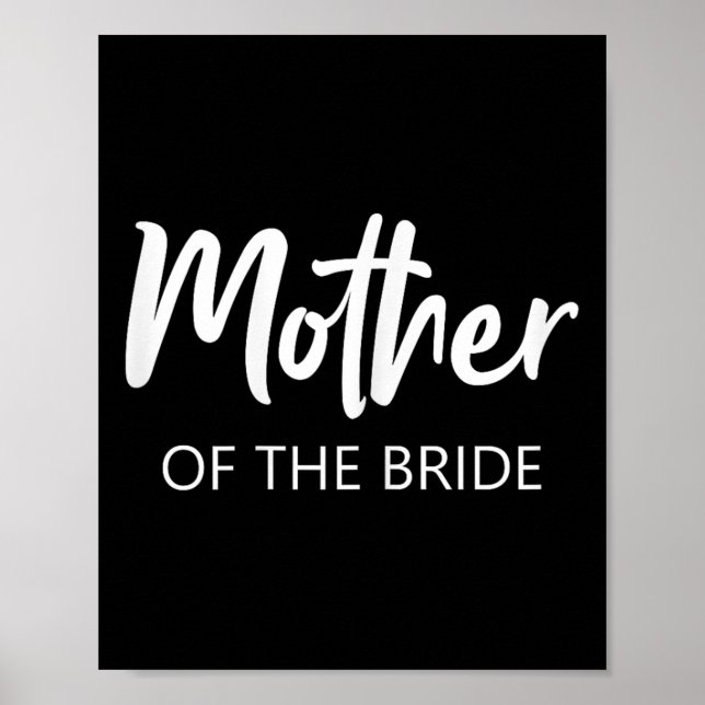 Affiche Mère Du Mariage De Mariée _1 (Devant)