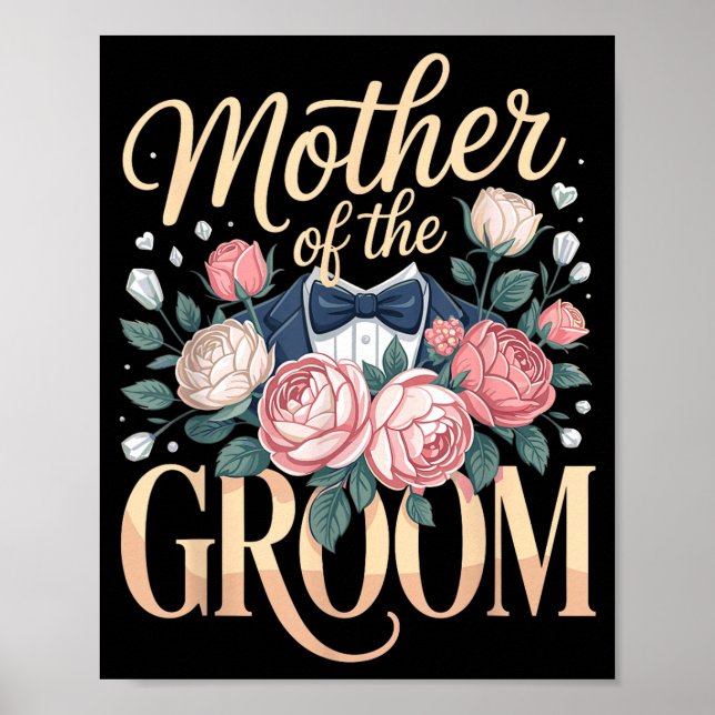 Affiche Mère du marié maman mama  (Devant)
