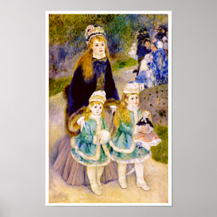 Affiche Mère & Enfants par Renoir