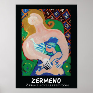 Affiche "Mère et Enfant" de Zermeno