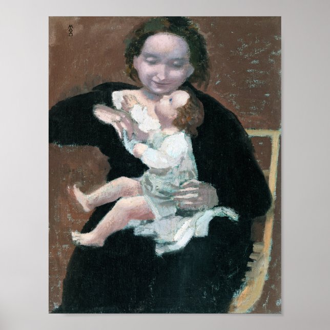 Affiche Mère et enfant, Maurice Denis (Devant)