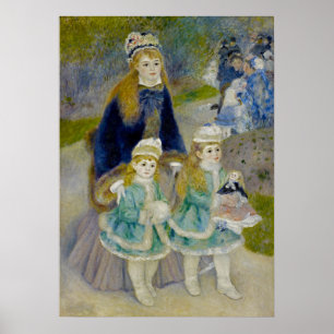 Affiche Mère et enfants - Renoir