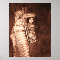 MÈRE ET PAPOOSE AMÉRICAINE