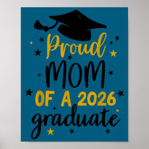 Affiche Mère fière d'un étudiant de terminale promotion 20