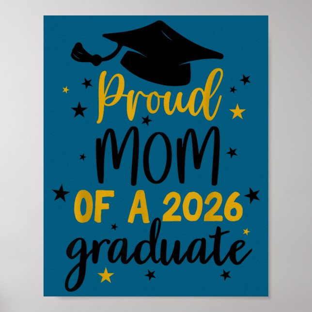 Affiche Mère fière d'un étudiant de terminale promotion 20 (Devant)
