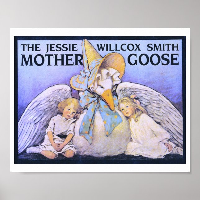 Affiche Mère Goose, Jessie Willcox Smith (Devant)