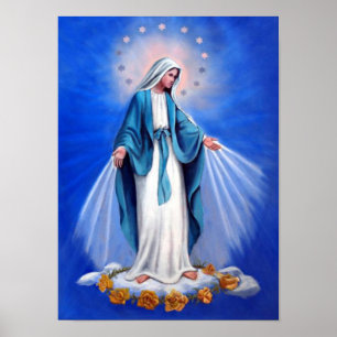 Affiche Mère Mary, mère de Vierge Marie de modèle de Dieu