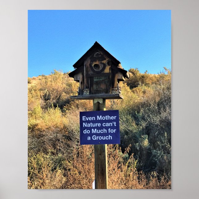 Affiche Mère Nature, Humour Grouch (Devant)