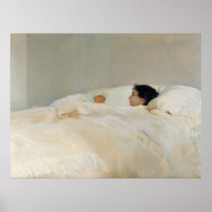 Affiche Mère peinture par Joaquin Sorolla