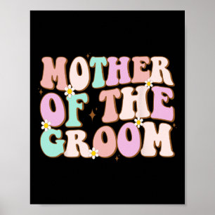 Affiche Mère super De La Groom Wedding shower Maman De