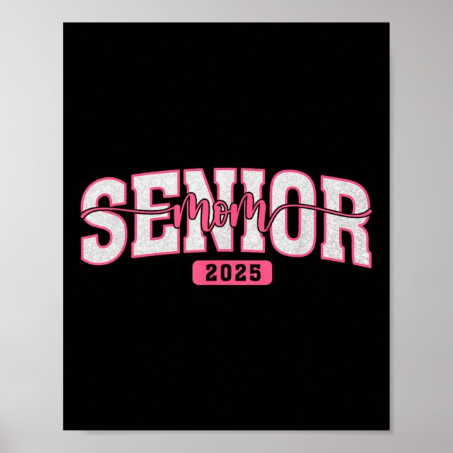 Affiche Mère Supérieure Graduation Cl De 2025 Fier Mama De (Devant)