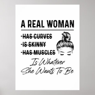 Affiche Mère Une Véritable Femme Anniversaire