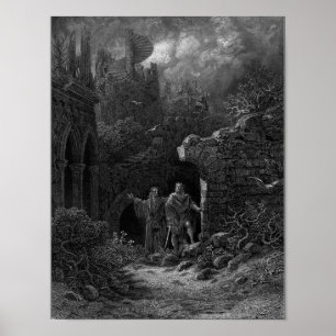 Affiche Merlin conseille le roi Arthur