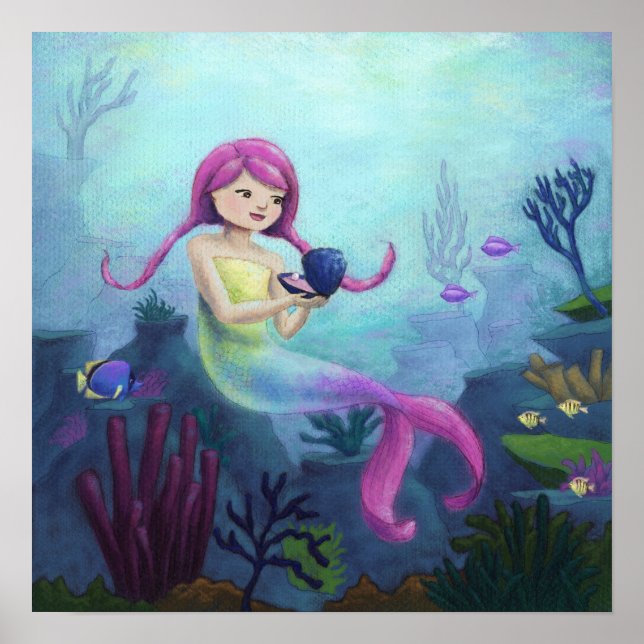 Affiche Mermaid avec Pearl (Devant)