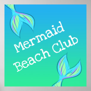Affiche Mermaid Beach Club