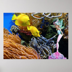 Affiche Mermaid célèbre