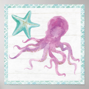 Affiche Mermaid Friends V