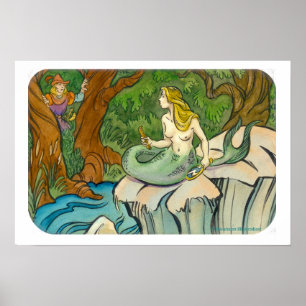 Affiche Mermaid Lorelei et Prince Enchanted