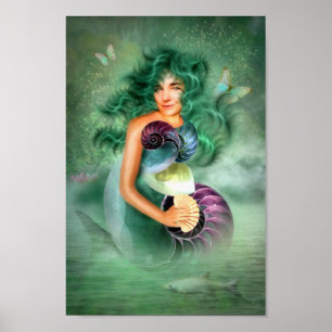 Affiche Mermaid Meike