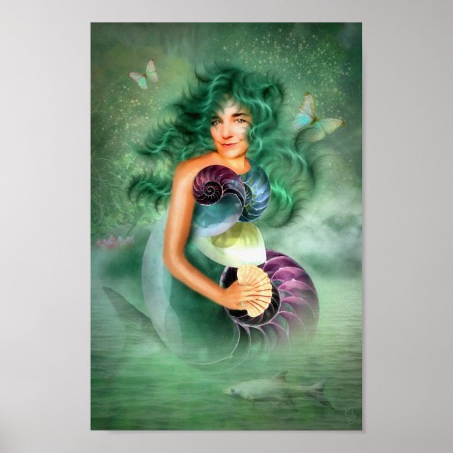 Affiche Mermaid Meike (Devant)