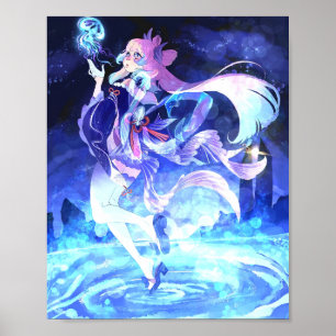 Affiche mermaid-princesse