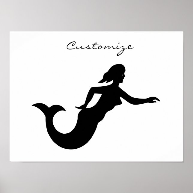 Affiche Mermaid Silhouette Thunder_Cove (Devant)