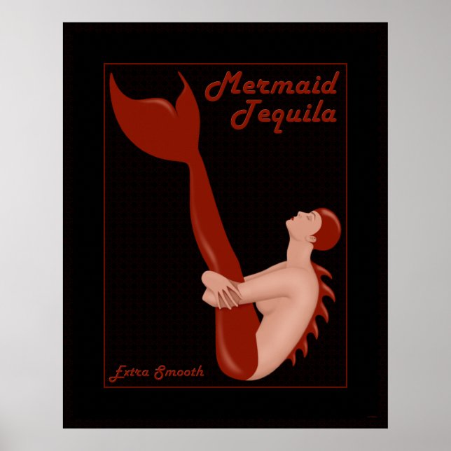Affiche Mermaid Tequila (Devant)