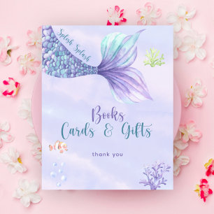 Affiche Mermaid Under the Sea Livres cartes et cadeaux