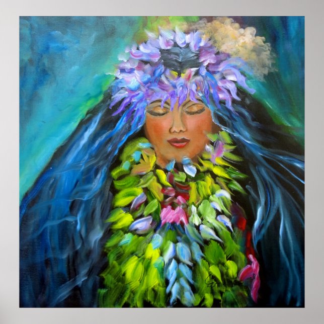 Affiche Merrie Monarch Hula Girl (Devant)