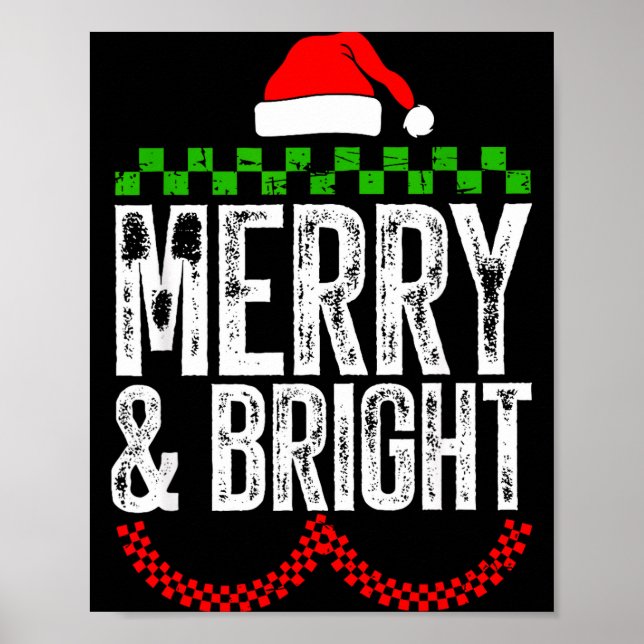 Affiche Merry &amp; Bright Moody &amp; Uptight Matching Co (Devant)