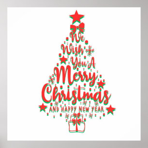 Affiche merry christmas