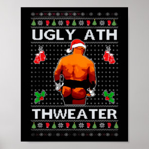 Affiche Merry Chrithmith Kith My Ath Butt Viral Combate Me