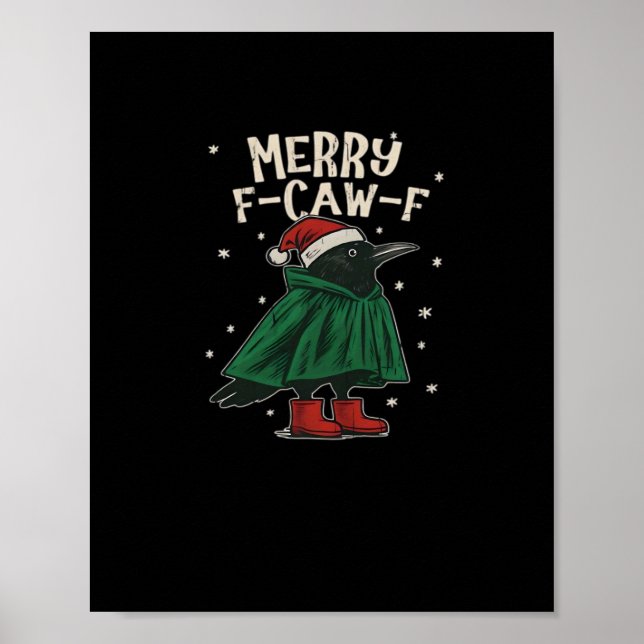 Affiche Merry F-Caw-F (Devant)
