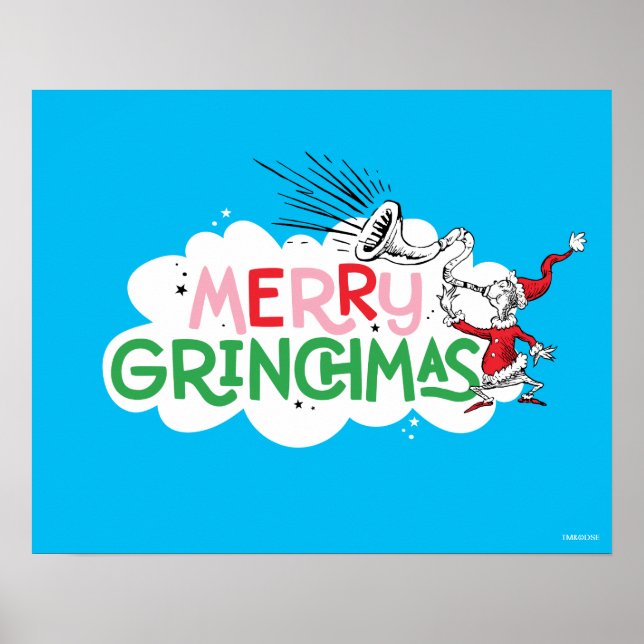 Affiche Merry Grinchmas Mister Grinch (Devant)