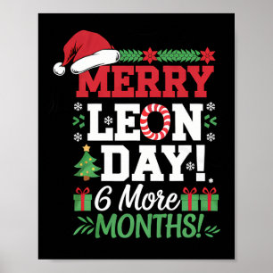 Affiche Merry Leon Day Noel Ckwards Funny Christmas Counte