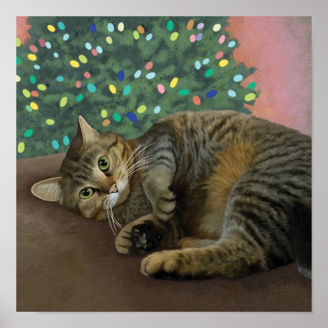 Affiche Merry Mischief - Christmas Kitty (Devant)